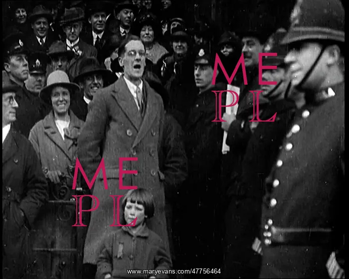 : Labour Party Candidate Mr Fenner Brockway Standing : Labour Party Candidate Mr Fenner Brockway Standing