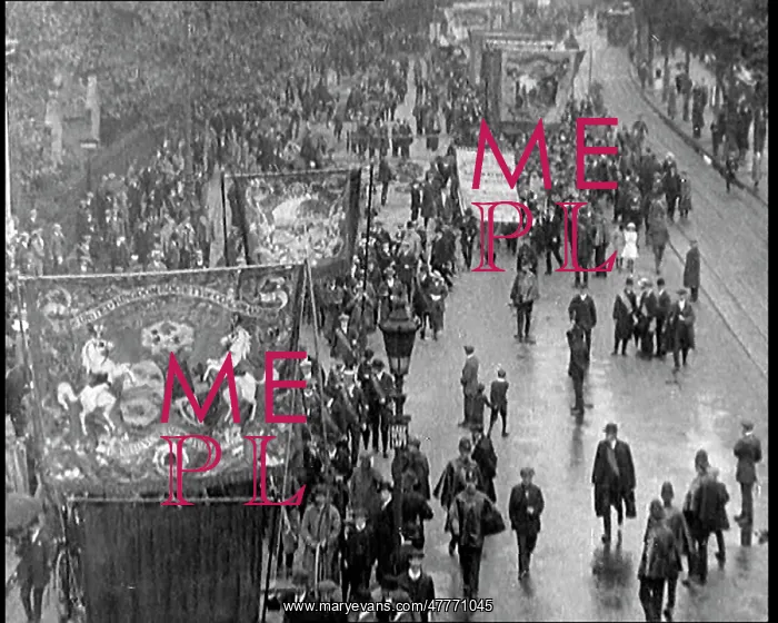 : A Labour Party and Trades Union Procession : A Labour Party and Trades Union Procession