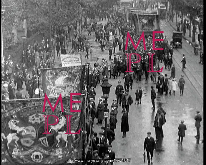 : A Labour Party and Trades Union Procession : A Labour Party and Trades Union Procession
