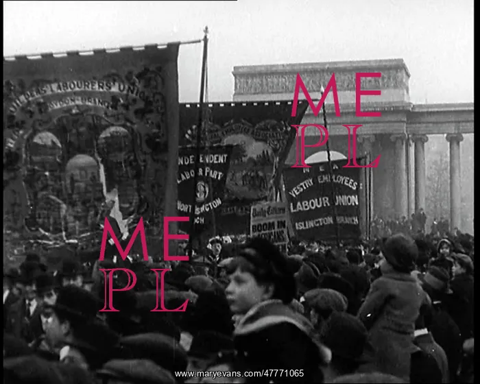 : A Labour Party and Trades Union Procession : A Labour Party and Trades Union Procession