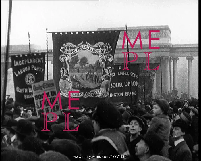 : A Labour Party and Trades Union Procession : A Labour Party and Trades Union Procession