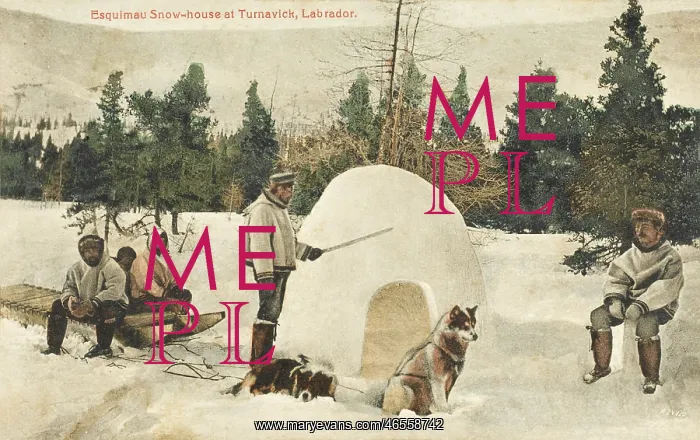 : Labrador Eskimo Snow-house : Labrador Eskimo Snow-house