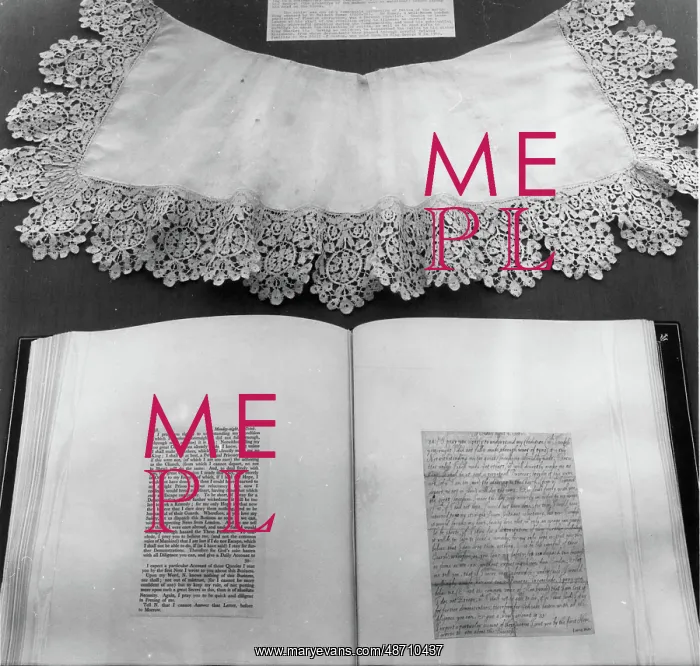 : Lace Collar worn by Charles I at his execution : Lace Collar worn by Charles I at his execution