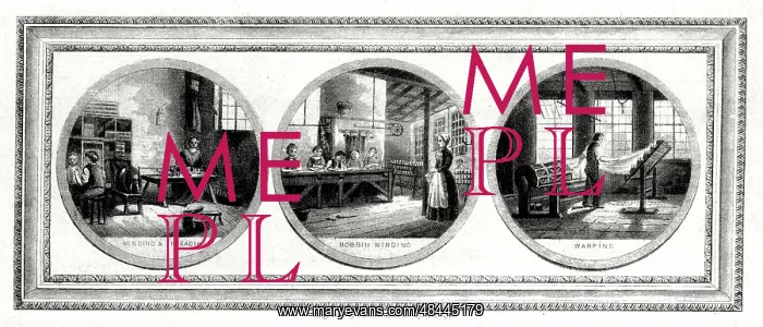 : Lace Making - first three processes : Lace Making - first three processes