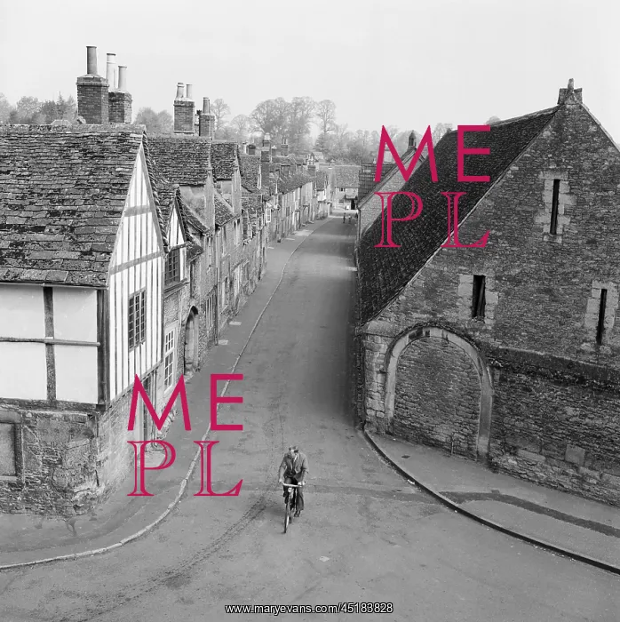 : Lacock High Street, Wiltshire : Lacock High Street, Wiltshire