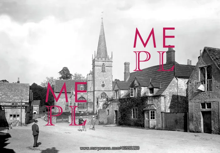  : Lacock, the Village and Church 1904