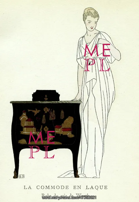 : Lacquer commode : Lacquer commode