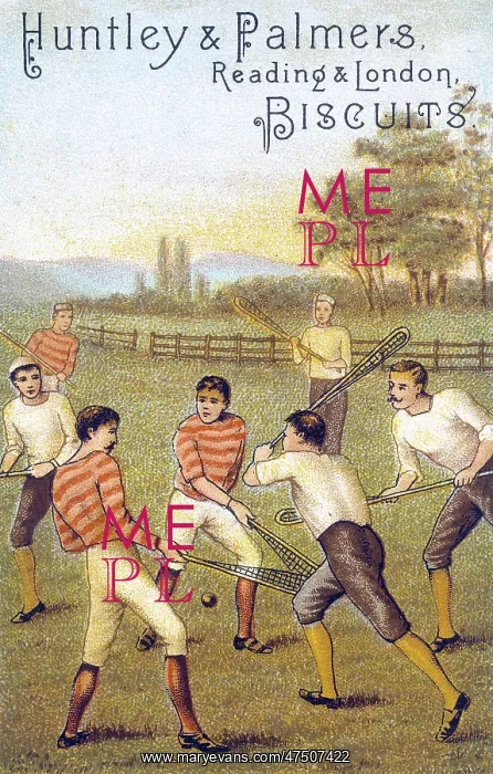: LACROSSE GAME C1878 : LACROSSE GAME C1878
