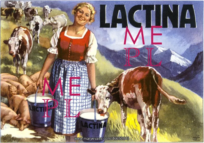 : Lactina milk substitute advert : Lactina milk substitute advert