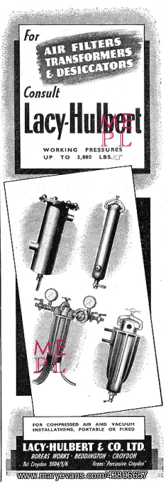 : Lacy-Hulbert - Pneumatic Air Filters : Lacy-Hulbert - Pneumatic Air Filters