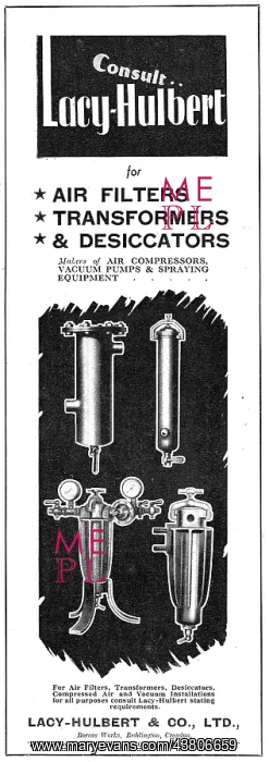 : Lacy-Hulbert - Pneumatic Air Filters : Lacy-Hulbert - Pneumatic Air Filters