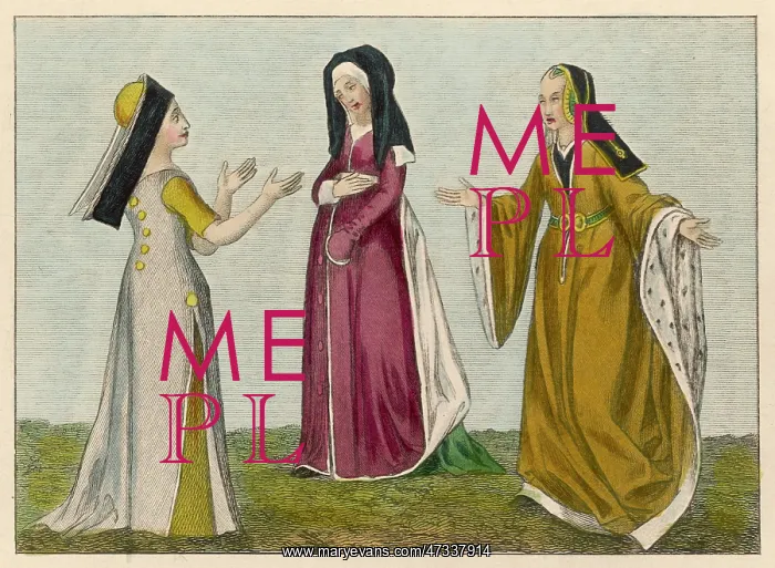 : Ladies of 15th century : Ladies of 15th century