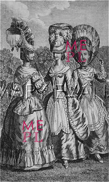 : THREE LADIES OF 1777 : THREE LADIES OF 1777