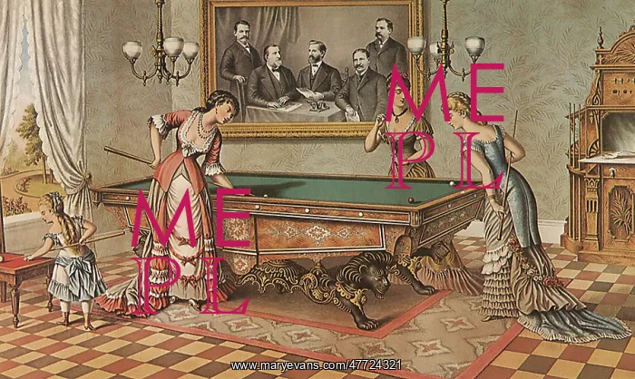  : Ladies Billiards Game
