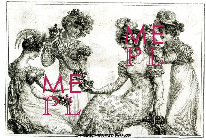  : Four Ladies Comparing Five Crowns