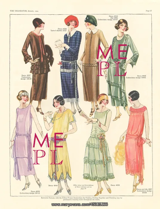 : Ladies Dresses, Delineator : Ladies Dresses, Delineator