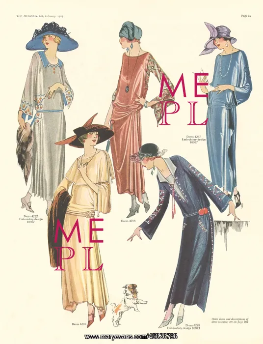 : Ladies Dresses, Delineator : Ladies Dresses, Delineator