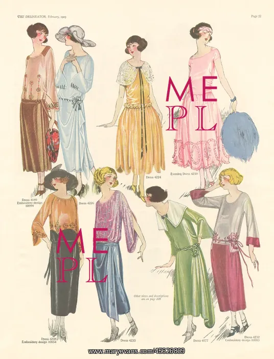 : Ladies Dresses, Delineator : Ladies Dresses, Delineator