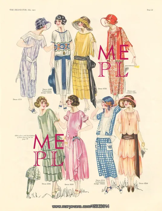 : Ladies Dresses, Delineator : Ladies Dresses, Delineator