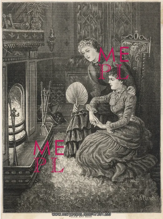 : LADIES BY A FIRESIDE : LADIES BY A FIRESIDE
