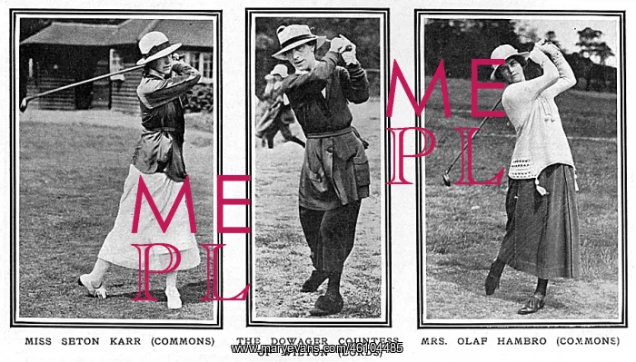 : The Ladies Lords v. Commons golf match : The Ladies Lords v. Commons golf match
