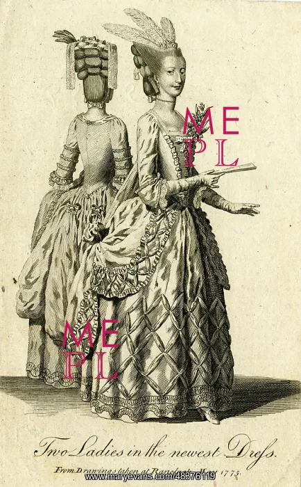 : Two Ladies in the newest Dress : Two Ladies in the newest Dress