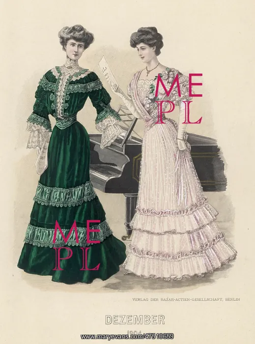 : LADIES AND PIANO 1904 : LADIES AND PIANO 1904
