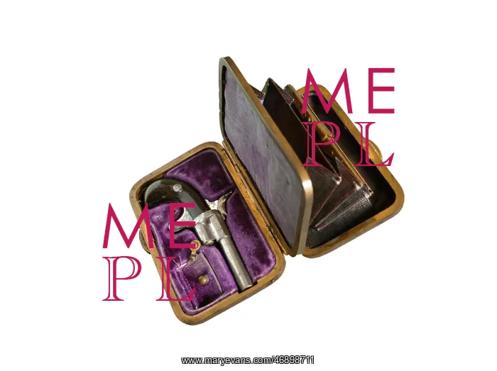 : Ladies purse with concealed pistol : Ladies purse with concealed pistol