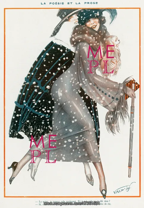 : TWO LADIES IN THE SNOW : TWO LADIES IN THE SNOW