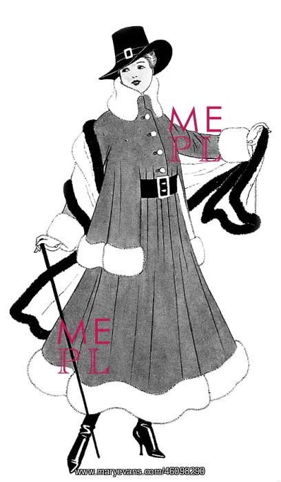 : A ladies tailored suit, World War One : A ladies tailored suit, World War One