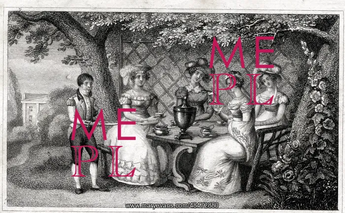  : Ladies tea party with samovar