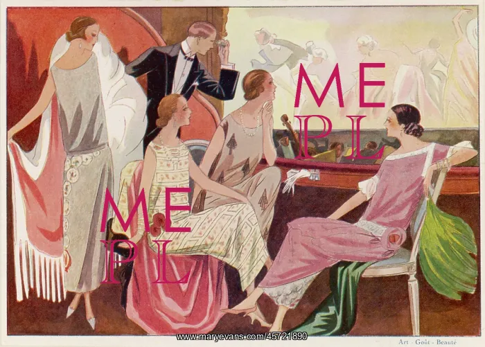 : Ladies in a theatre box, Opera Comique, Paris : Ladies in a theatre box, Opera Comique, Paris