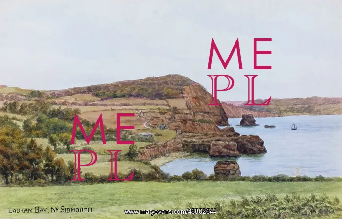 : Ladram Bay, near Sidmouth, South Devon : Ladram Bay, near Sidmouth, South Devon