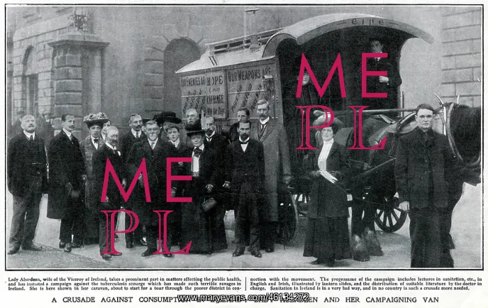 : Lady Aberdeen on her campaign against consumption 1908 : Lady Aberdeen on her campaign against consumption 1908