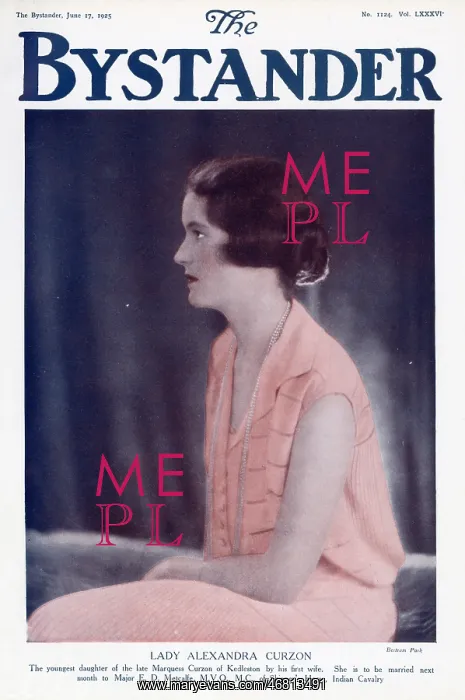 : Lady Alexandra Curzon : Lady Alexandra Curzon