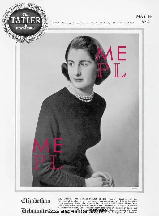 : Lady Annabel Vane-Tempest-Stewart : Lady Annabel Vane-Tempest-Stewart