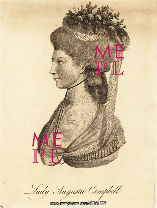 : Lady Augusta Campbell, daughter of John Campbell : Lady Augusta Campbell, daughter of John Campbell