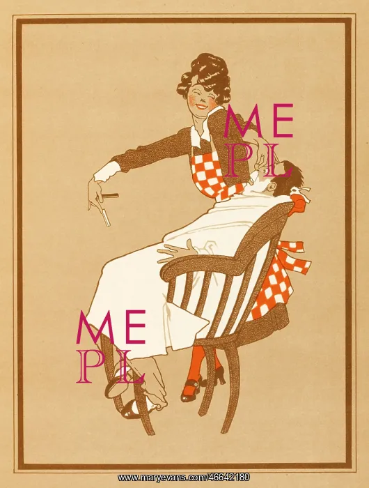 : LADY BARBER / WARTIME 1917 : LADY BARBER / WARTIME 1917