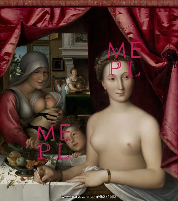 : A Lady in Her Bath : A Lady in Her Bath