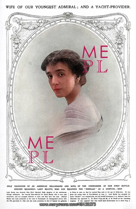 : Lady Beatty, WW1 : Lady Beatty, WW1