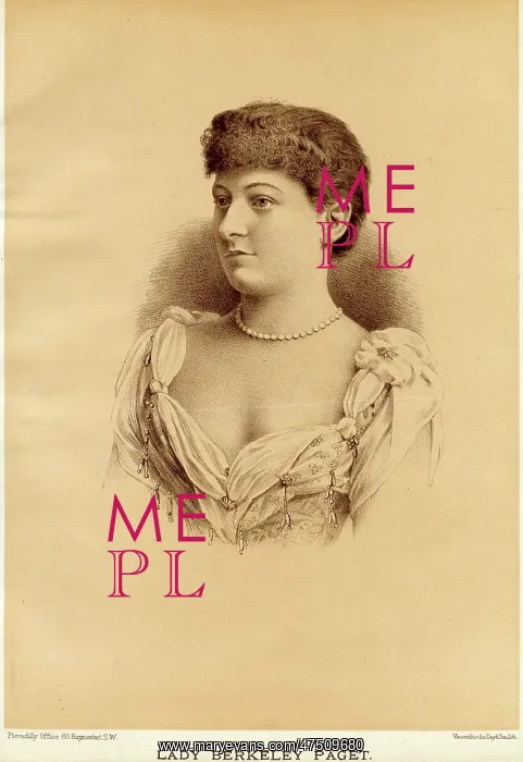 : LADY BERKELEY PAGET : LADY BERKELEY PAGET