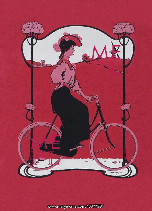 : Lady on a Bicycle : Lady on a Bicycle