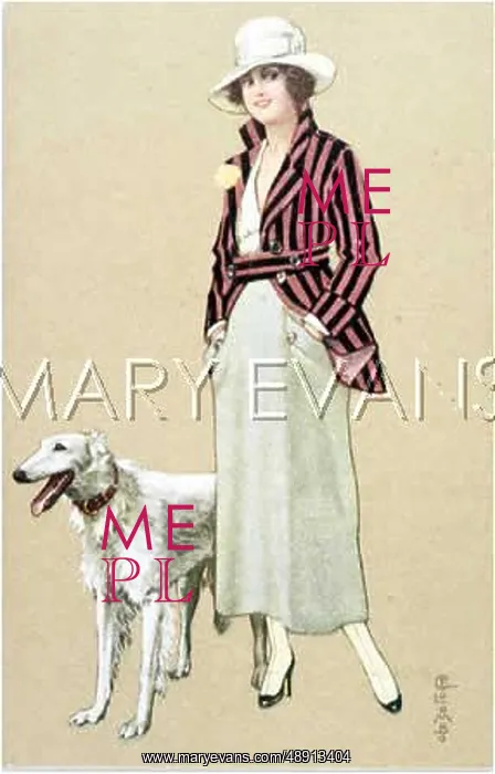  : LADY AND BORZOI
