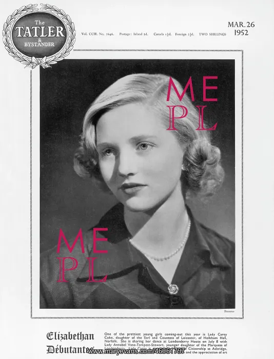 : Lady Carey Coke : Lady Carey Coke