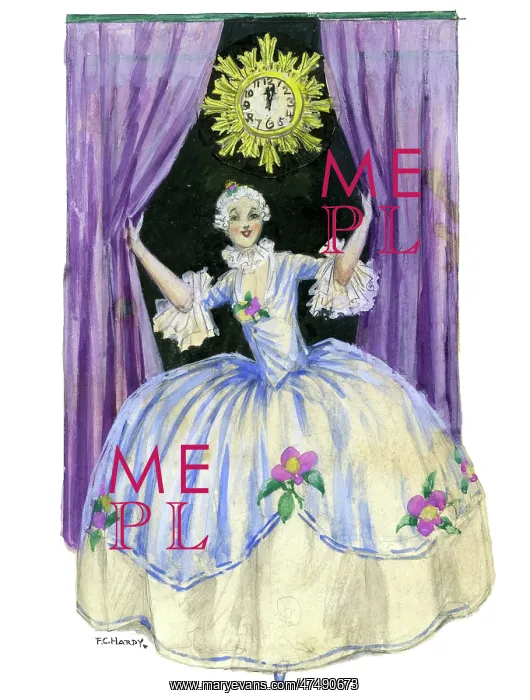 : Lady coming through purple curtains : Lady coming through purple curtains