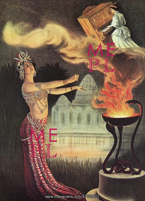 : Lady Conjuring Vision : Lady Conjuring Vision
