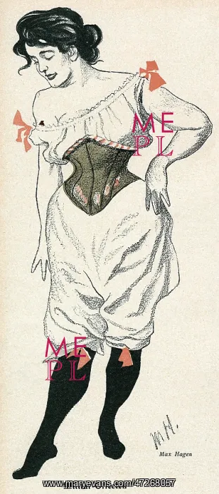: Lady in Corset, Jugend : Lady in Corset, Jugend