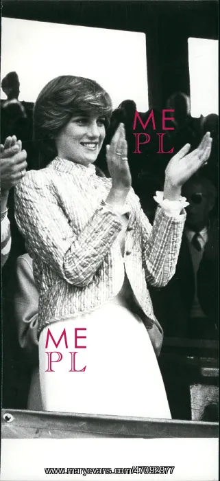 : Lady Diana Spencer at Wimbledon : Lady Diana Spencer at Wimbledon