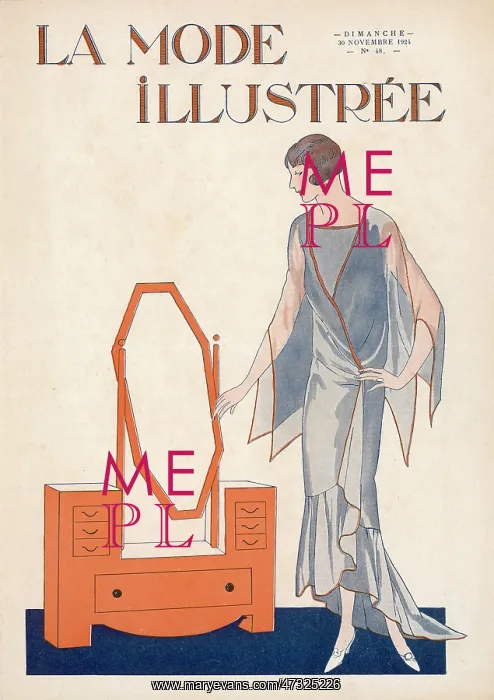: Lady at Dressing Table : Lady at Dressing Table
