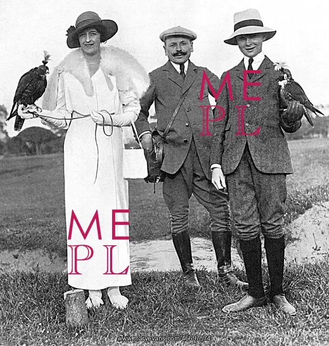 : Lady Drogheda with Prince Henry of Pless : Lady Drogheda with Prince Henry of Pless